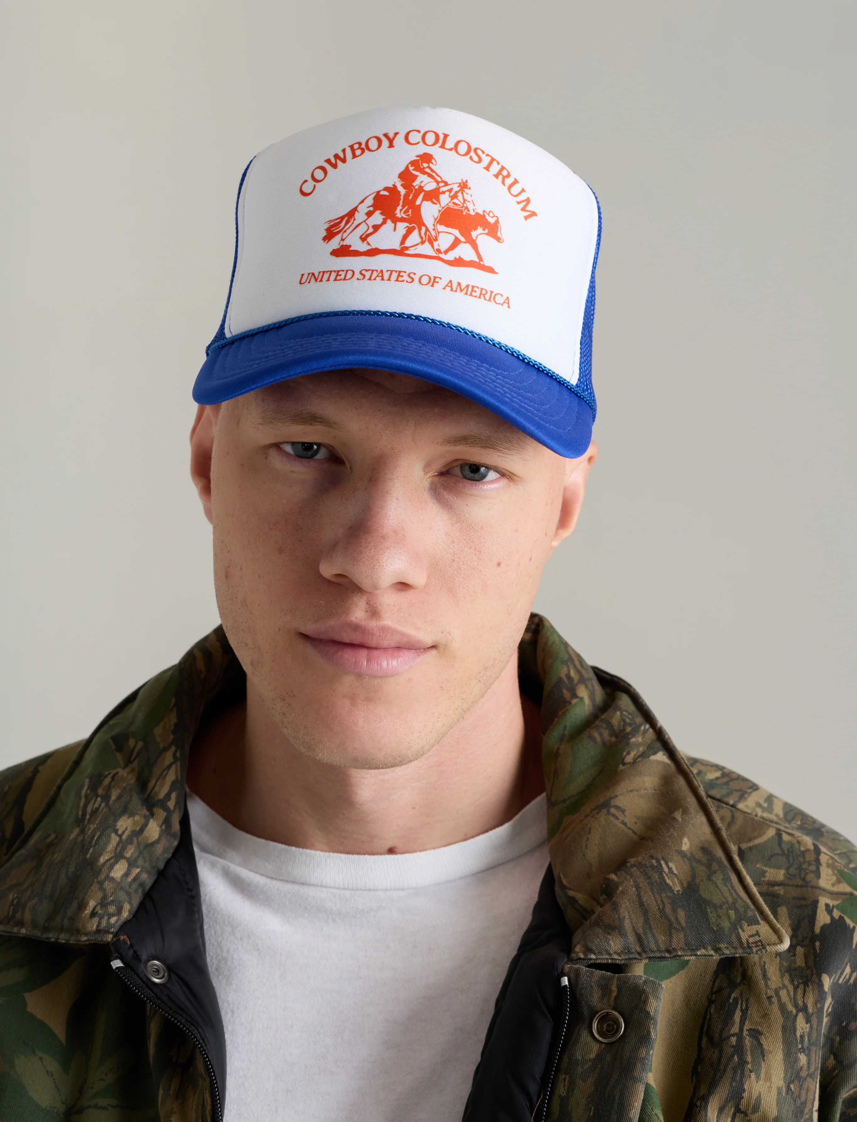 Blue USA Trucker Hat - Image 2